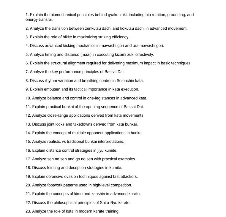 Assignment Black Belt